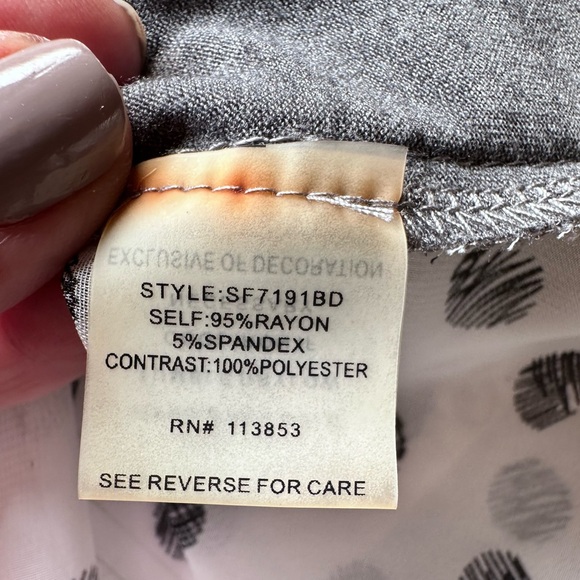 Pixley Heather Gray Top - Picture 5 of 5